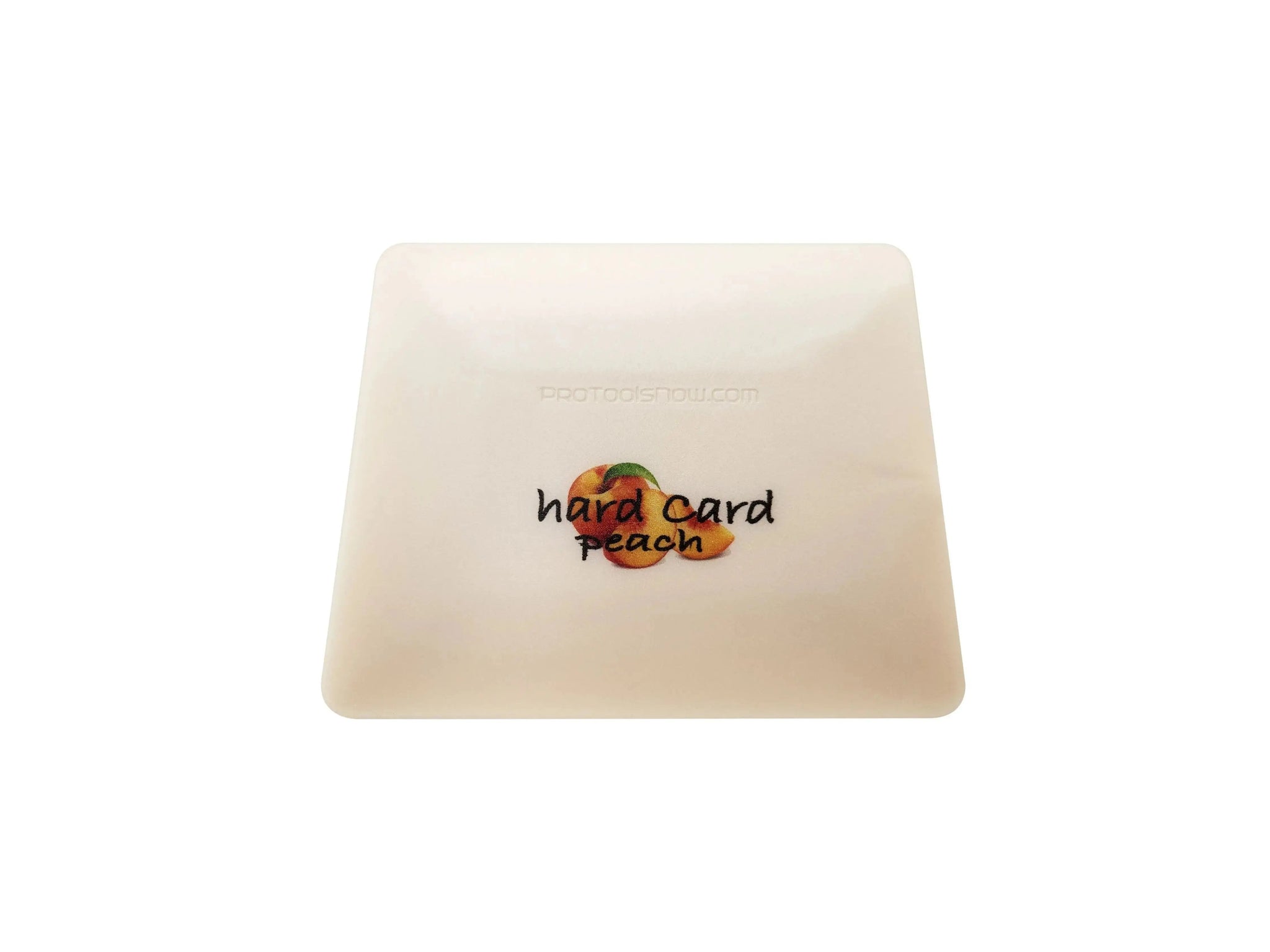 Square Peach Hard Card - Anti-Scratch