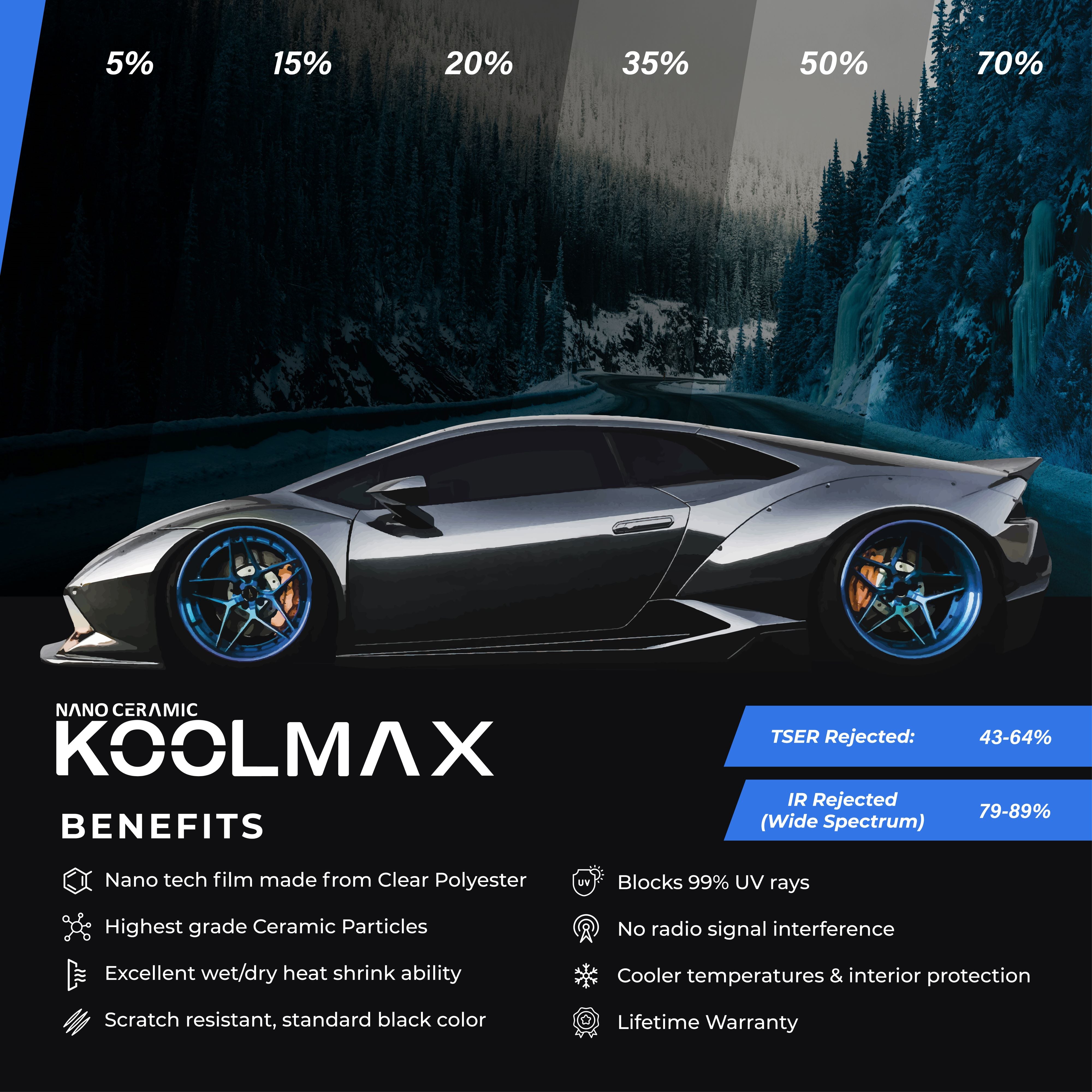 KOOLMAX Supreme Ceramic Window Film | TintX Film