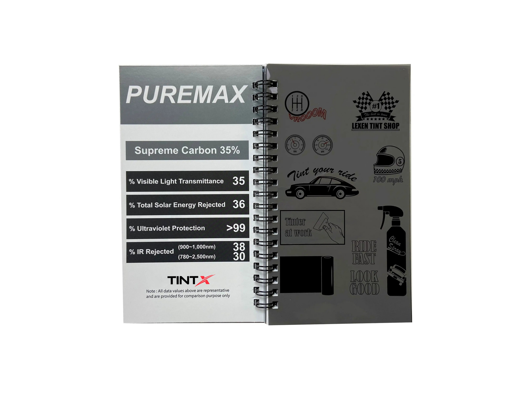 Puremax/Kool/Mega Sample Book