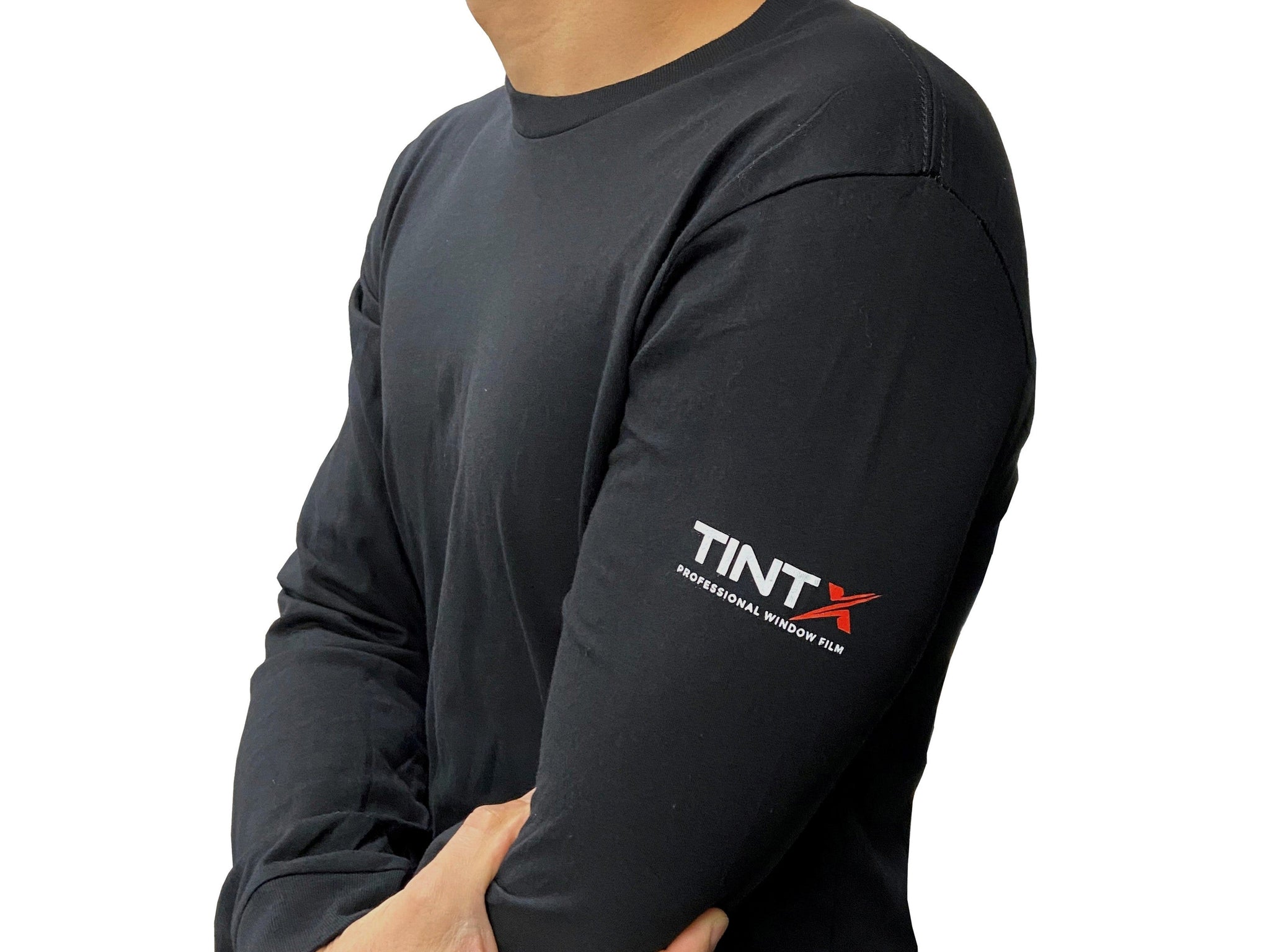 TintX Men's T-Shirts Black Long Sleeve