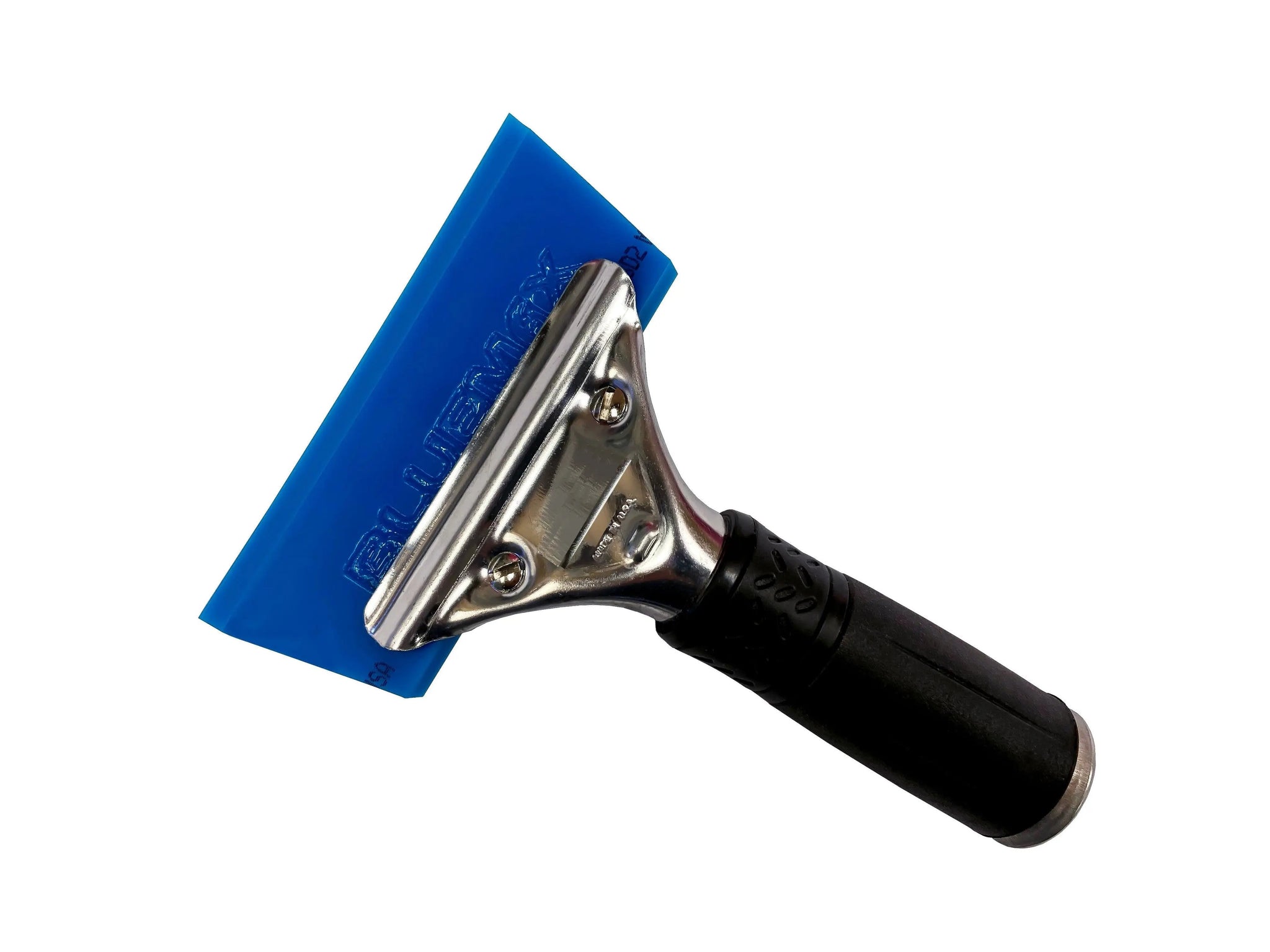 Stainless Handle with Blue Max 5 Cropped Blade